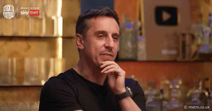 Gary Neville says Arsenal star is ‘not far off’ Jude Bellingham, Phil Foden and Harry Kane