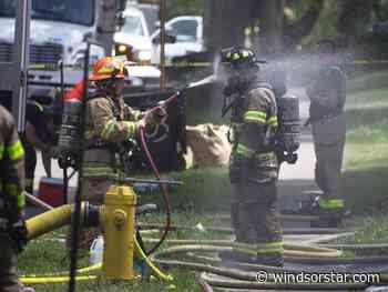 Campbell Avenue blaze damages two-storey Windsor residence