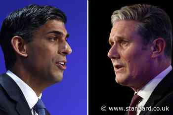 General Election LIVE: Rishi Sunak and Keir Starmer prepare to face off in ITV leaders debate