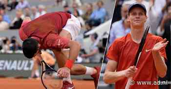 Djokovic trekt zich terug van Roland Garros, winnende Sinner nieuwe nummer één van de wereld