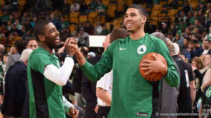 Jayson Tatum, Kyrie Irving reflect on their seasons together in Boston: ‘Great memories’
