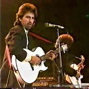 George Harrison iconic 'Here Comes the Sun' Washburn Acoustic Guitar up for auction