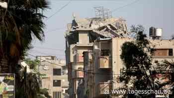 Nahost-Liveblog: ++ Israel greift Ziele im Zentrum Gazas an ++