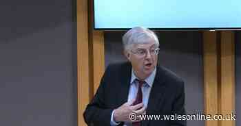 Mark Drakeford has just delivered a 'full throated' attack at  Vaughan Gething's Welsh Government