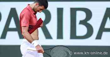 French Open: Novak Djokovic bricht Turnier mit Knieverletzung ab
