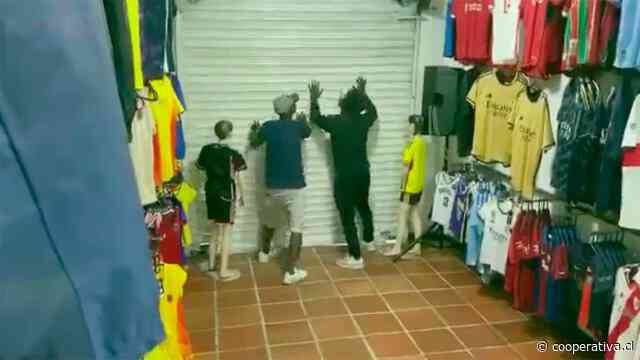 Comerciante dejó encerrados a delincuentes que robaban en tienda deportiva
