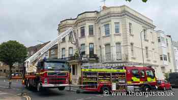 Brighton: Dangerous balcony in Kemp Town nears collapse