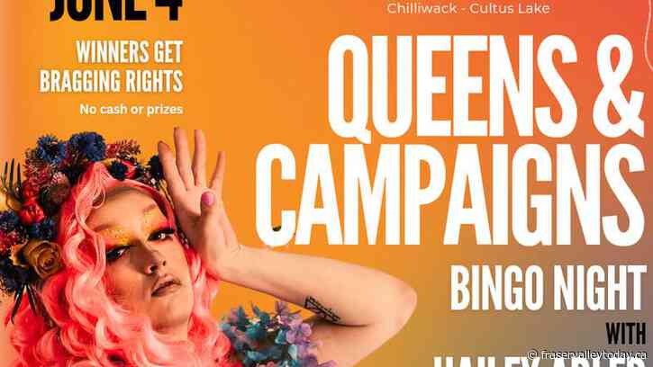 Drag bingo fundraiser Tuesday night to feature Chilliwack MLA Kelli Paddon