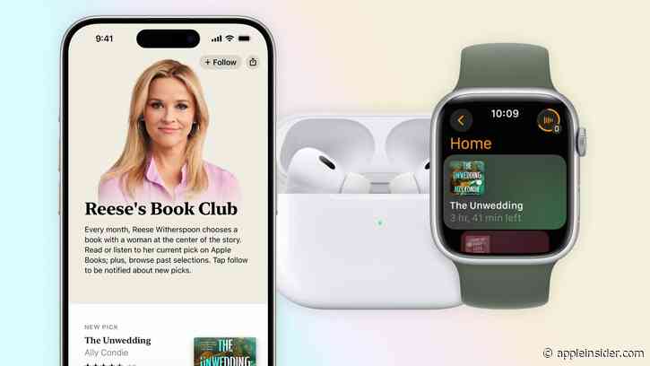 Apple Books now offers Reese's Book Club audiobook recommendations