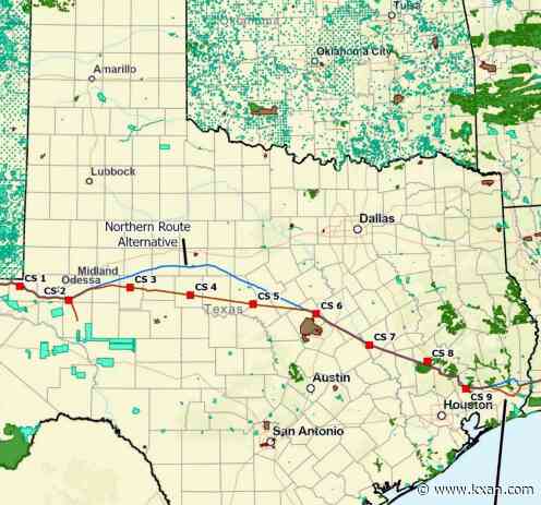 Major pipeline planned to cross Central Texas