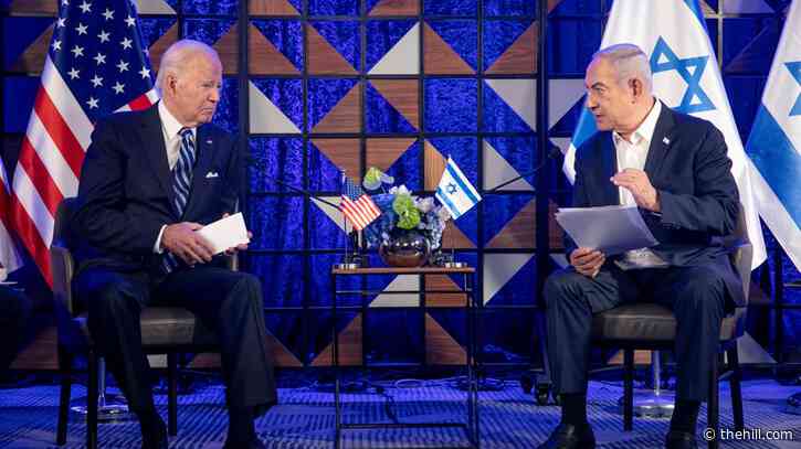 Biden says he doesn't think Netanyahu is playing politics with war in Gaza