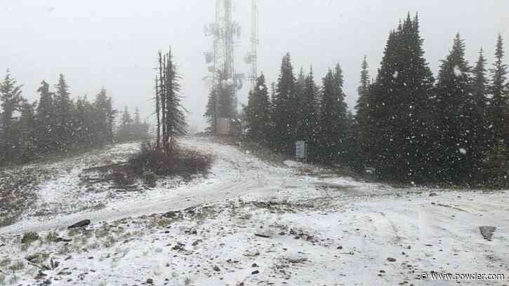 June Snowfall Recorded at Washington Ski Resort