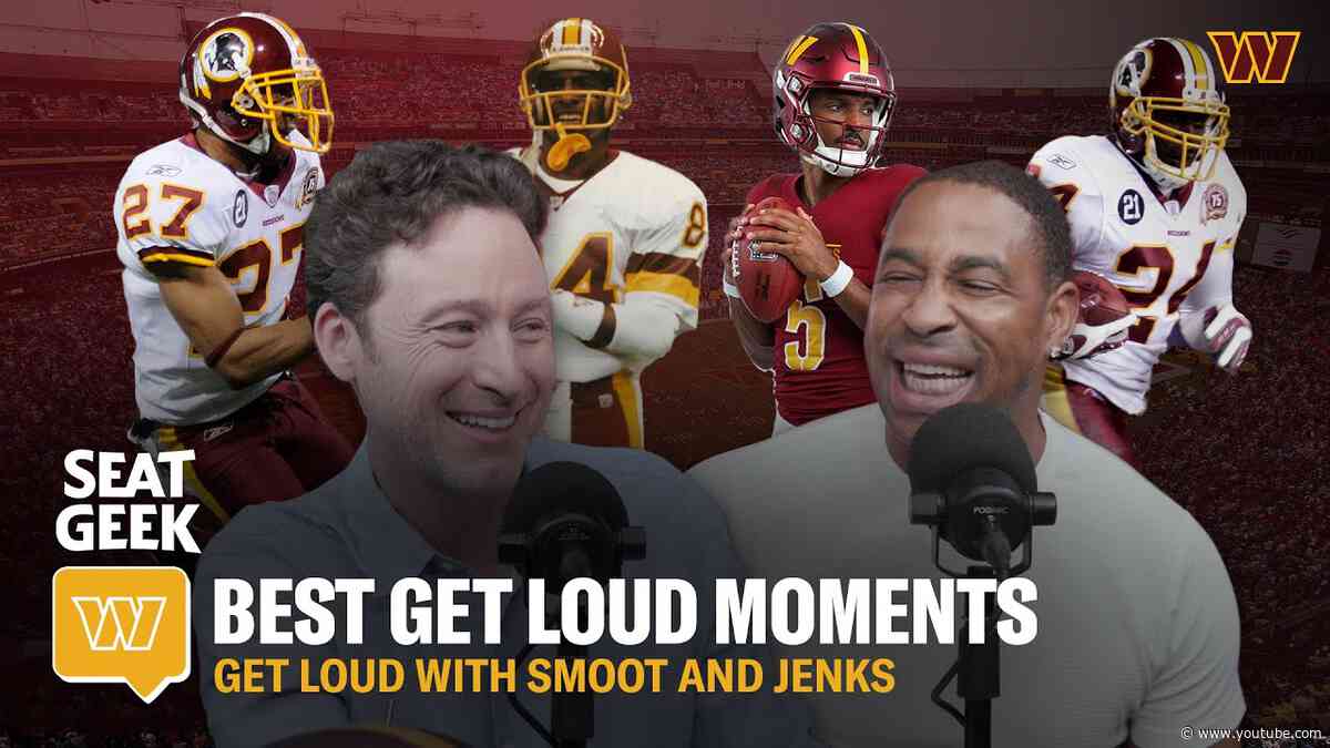 Gary Clark, Shawn Springs, Bubbles and Player Comps | Get Loud | Washington Commanders