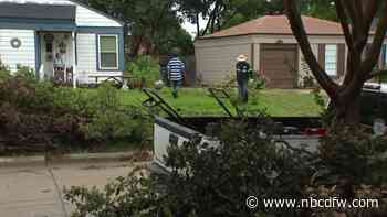 One week later, Garland still cleaning up from destructive storm