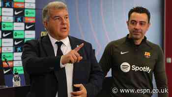 Barça chief: Xavi didn't believe in current squad
