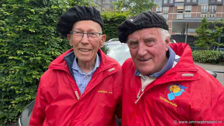 Lichtjesroute-veteranen Peter en Hugo op roadtrip voor bevrijdingsfeest