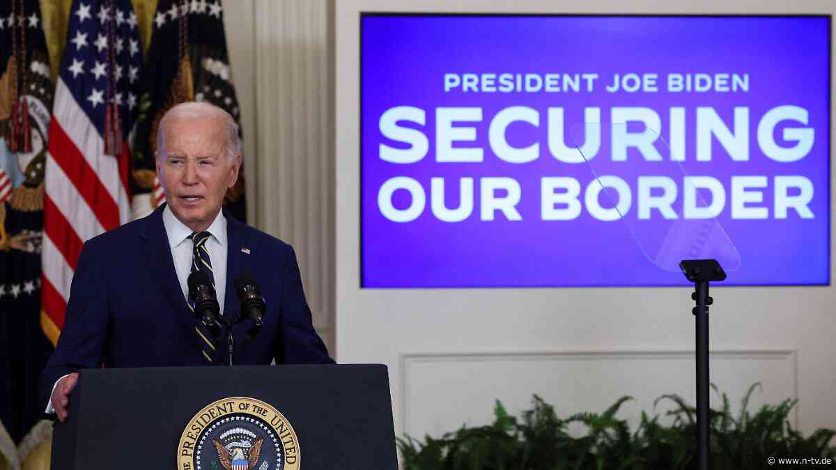 Präsident schränkt Asylrecht ein: Biden zieht unter Druck die Grenzen neu