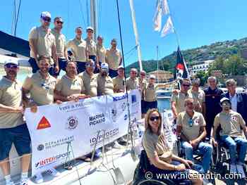 Des pompiers de Cannes en route pour la 8e traversée solidaire vers la Corse, avec cinq "accidentés de la vie"