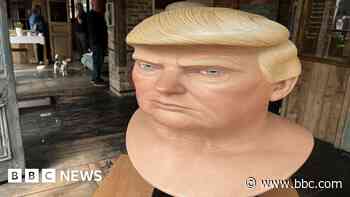 Hundreds view Donald Trump sculpture, says gallery
