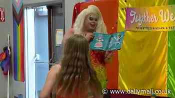 Drag queen with VERY crude name performs in front of children at Maine pride event
