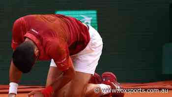 Djokovic bombshell; knee injury knocks champ out and elevates Sinner to the top of the world