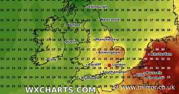 Britain forecast to endure European heatwave in days - everywhere facing 24C blast