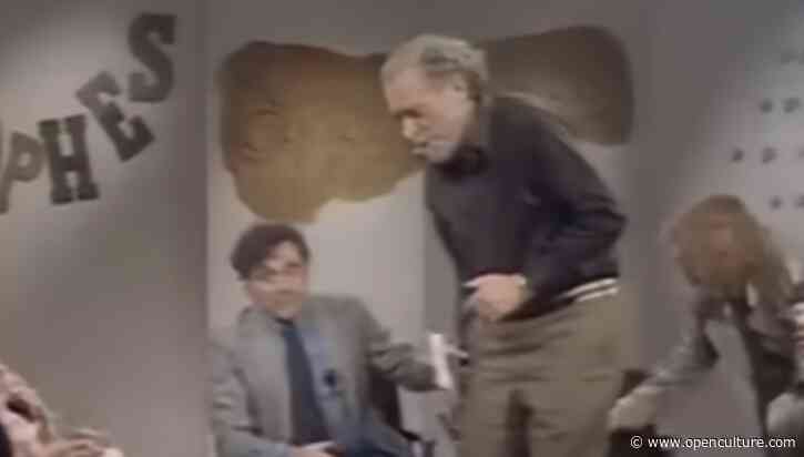When a Drunken Charles Bukowski Walked Off the Prestigious French Talk Show Apostrophes (1978)