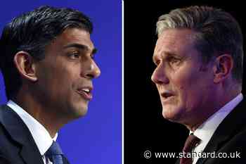 General Election LIVE: Rishi Sunak and Keir Starmer face off in ITV leaders debate