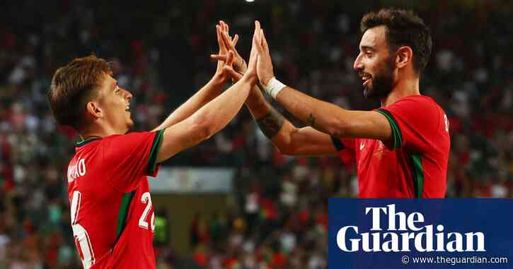 Bruno Fernandes scores twice as Portugal sink Finland in Euro warm-up