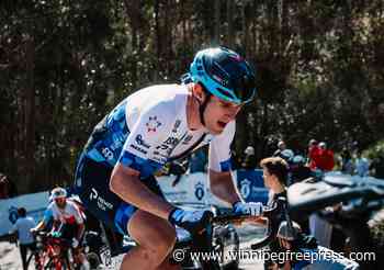 Canadian Derek Gee wears leader’s jersey after winning stage at Critérium du Dauphiné