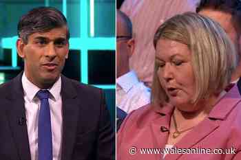 Sunak stunned as mum who can't afford to use oven challenges him at ITV general election debate