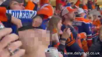 Edmonton Oilers fan is offered porn site deal after flashing boobs during NHL conference finals