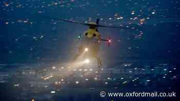 Oxford circled by police helicopter after midnight