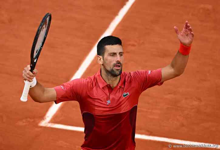 Top tennis journalist rips 'nonsense' Novak Djokovic conspiracy theory at French Open