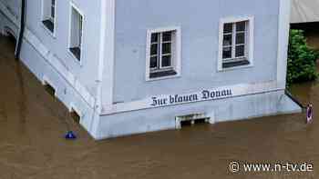Hochwasser in Süddeutschland: Pegelstände sinken, aber die Lage bleibt kritisch