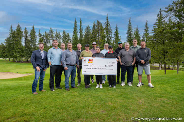 Ronald McDonald House celebrates $1.25 million donation from ARC Resources during charity golf tournament in Grande Prairie