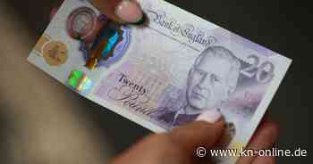 Neue Geldscheine mit Bild von König Charles kommen in Umlauf