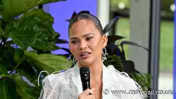 Chrissy Teigen documents tense flight takeoff she said had her 'bracing for impact' as she asked husband John Legend to call her amid anxiety-inducing situation