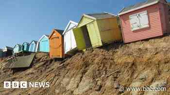 Storm-damaged beach huts to be removed