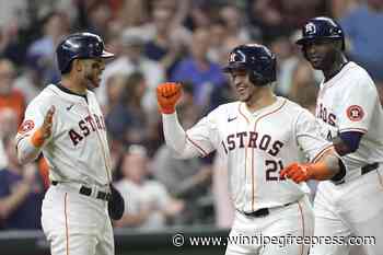 Yanier Diaz homers in a second straight game, powers the Astros past the Cardinals 8-5