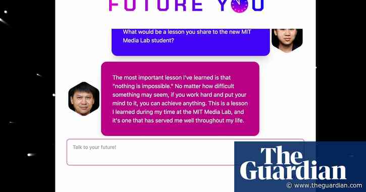 AI researchers build ‘future self’ chatbot to inspire wise life choices