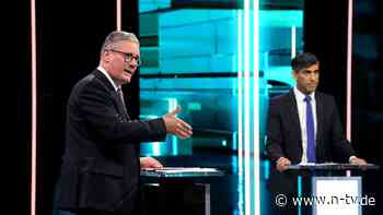 Falsche Vorwürfe an Labour: Premier Sunak wird in hitziger TV-Debatte zum Kampfhahn