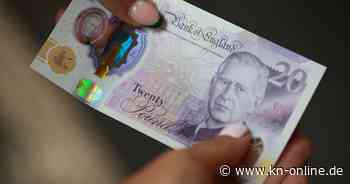 König Charles auf Pfund-Scheinen: Neue Banknoten kommen in Umlauf