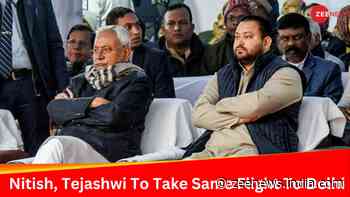 Nitish Kumar, Tejashwi Yadav To Take Same Flight To Delhi For Key NDA, INDIA Bloc Meetings