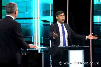 UK election debate: Key moments from Rishi Sunak and Keir Starmer's first TV head-to-head