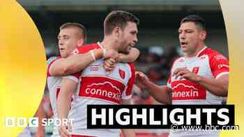 Hull KR move third after nilling Leigh Leopards