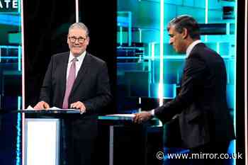 Sunak v Starmer TV debate LIVE: YouGov poll result winner and reaction