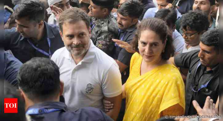 'Proud to be your sister': Priyanka Gandhi pens emotional note for Rahul for 'not backing down whatever the odds'