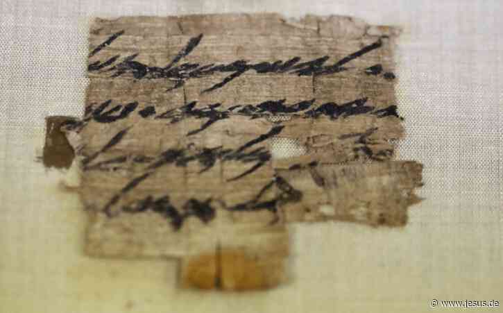 Dokument aus Frühzeit des Christentums entdeckt