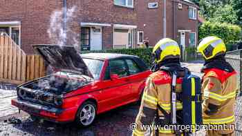 112-nieuws: olie op A67 na ongeluk • oude Cabrio uitgebrand